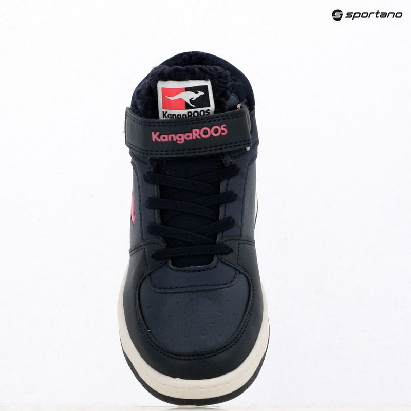 Vaikiški batai KangaROOS K-CP Bound Mid EV dark navy/daisy pink 9