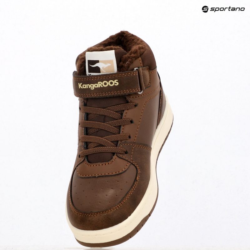Vaikiški batai KangaROOS K-CP Bound Mid EV slate black/blond wood 9
