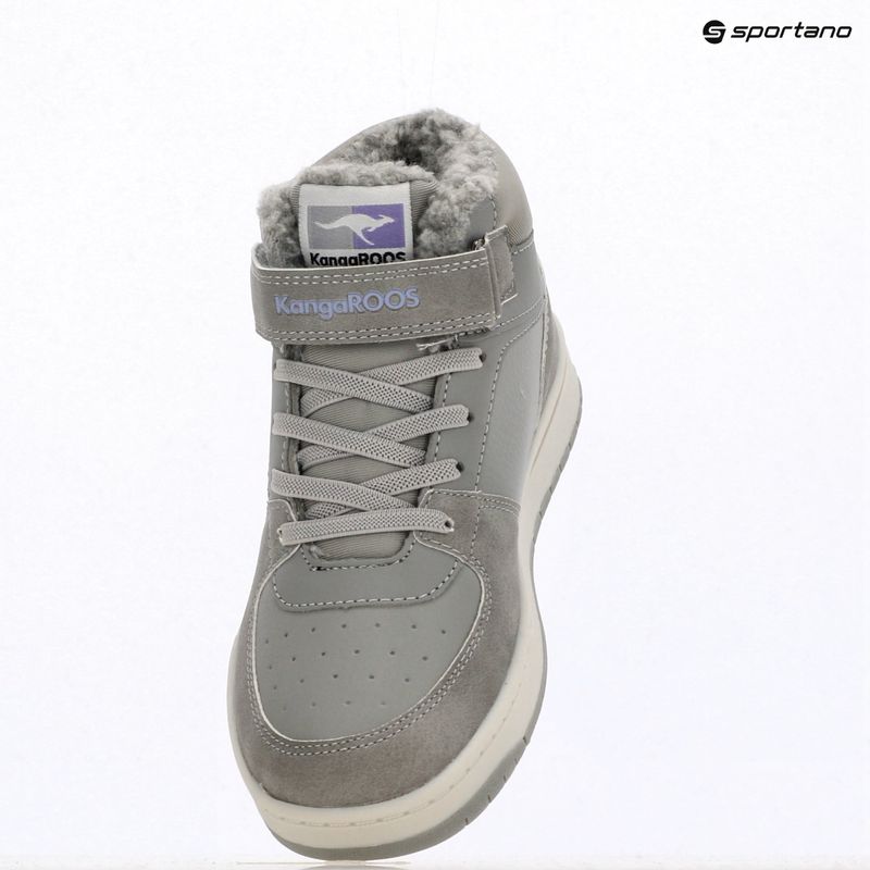 Vaikiški batai KangaROOS K-CP Bound Mid EV ultimate grey/lavendin 9