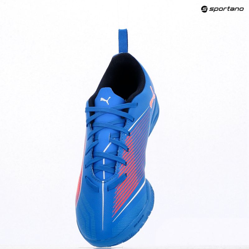 Vaikiški futbolo batai PUMA Ultra 6 Play It Jr ultra blue/puma white/glowing red 9