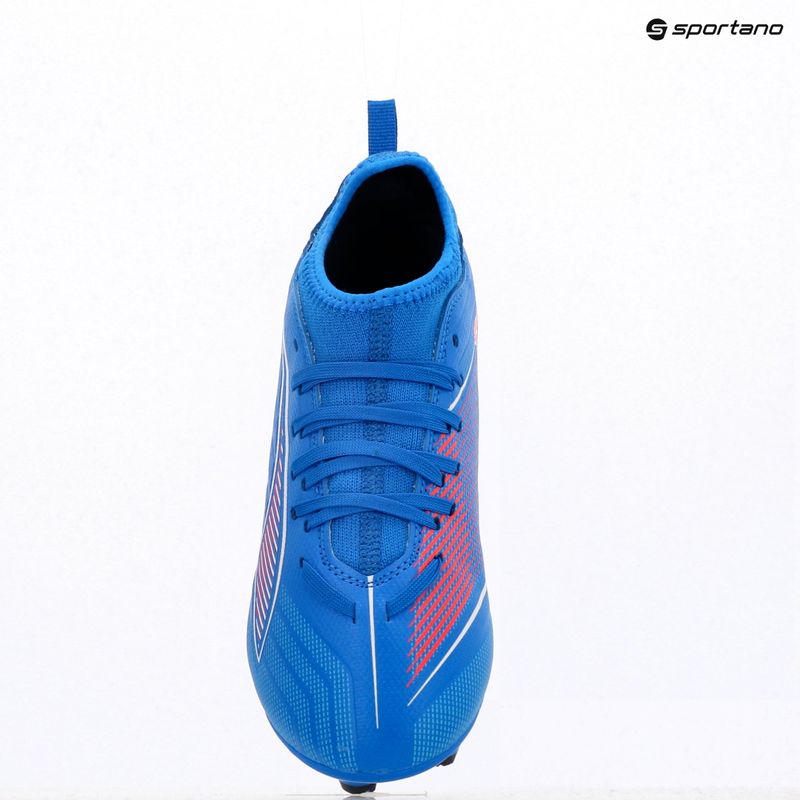 Vaikiški futbolo batai PUMA Ultra 6 Match FG/AG Jr ultra blue/puma white/glowing red 11