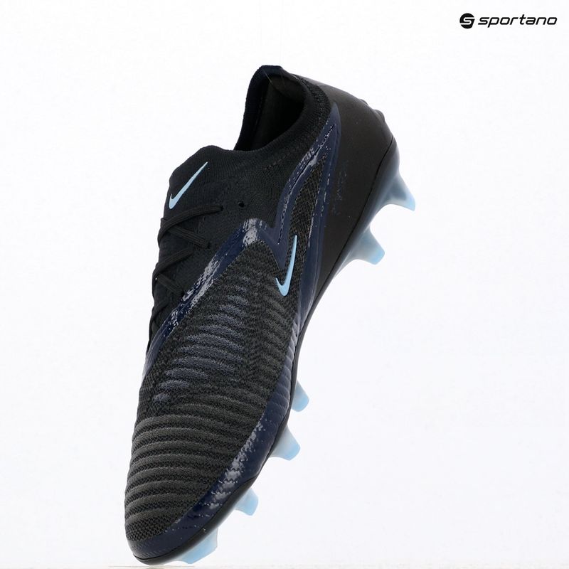Vyriški Nike Phantom 6 Low Elite FG futbolo bateliai black/black 12