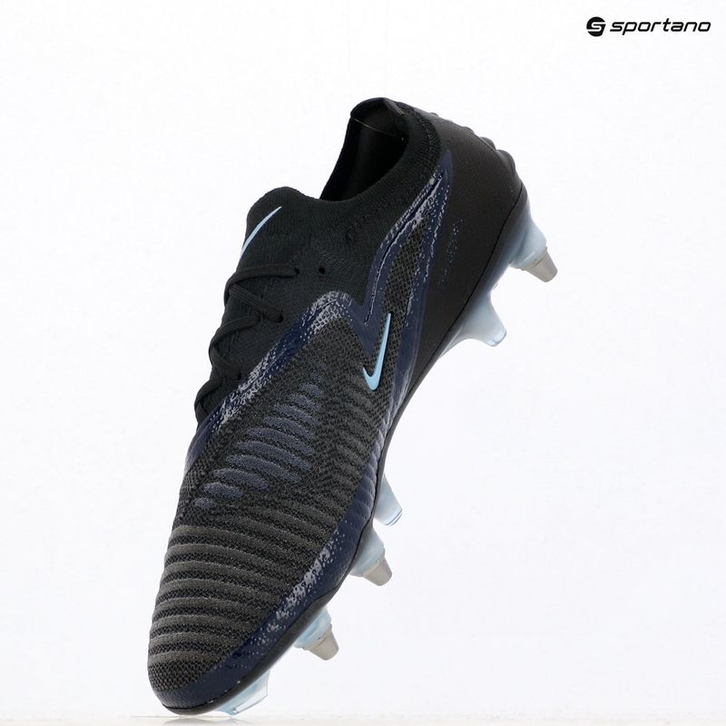 Vyriški Nike Phantom 6 Low Elite SG-Pro futbolo bateliai black/black 10