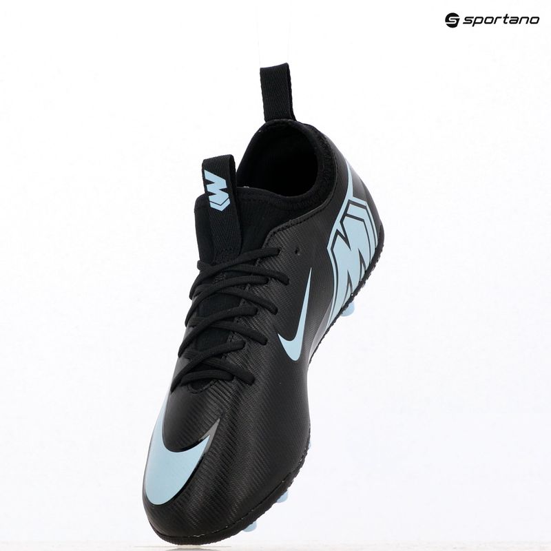 Vaikiški futbolo bateliai Nike Mercurial Vapor 16 Academy AG black/ice blue 19