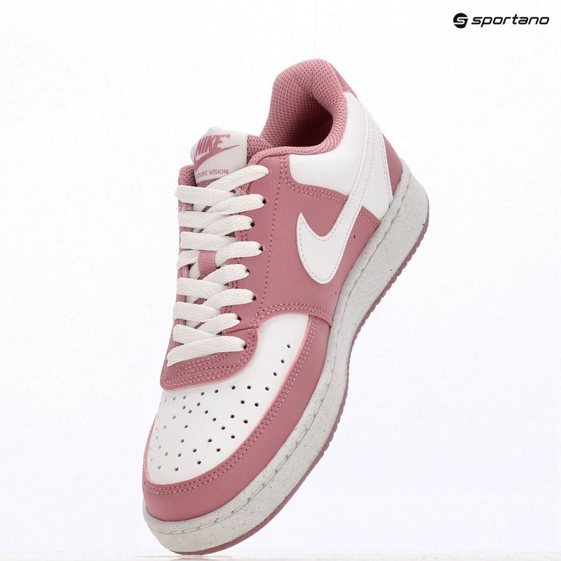 Nike Court Vision Low Next Nature moteriški bateliai elemental pink/white 13