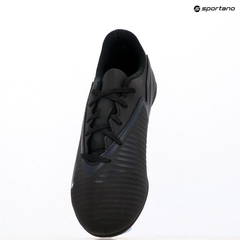 "Nike Phantom 6 Low Club MG" juodos/juodos spalvos vaikiški futbolo bateliai 17