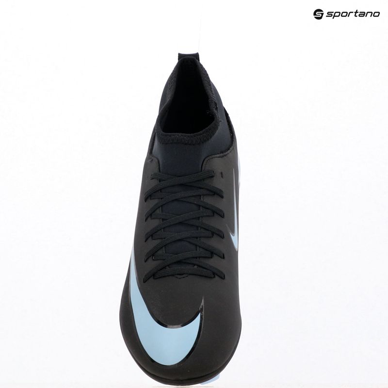 Vaikiški futbolo bateliai Nike Mercurial Superfly 10 Club FG/MG black/ice blue 18