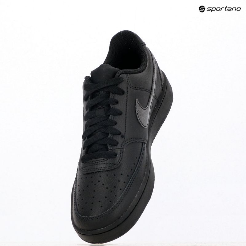 Nike Court Vision Low moteriški bateliai black/black 9