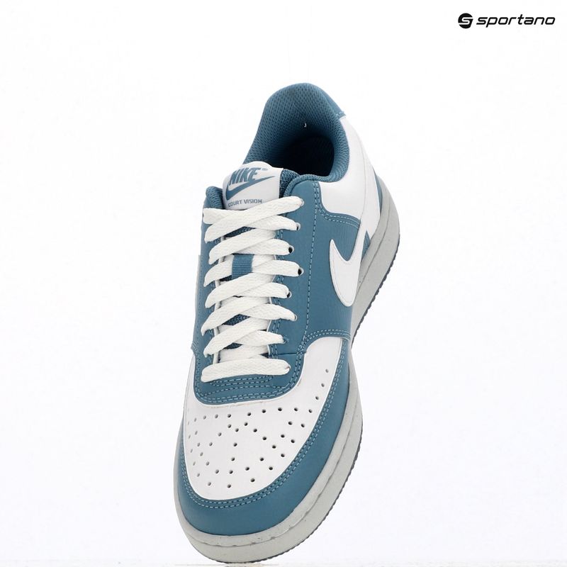 Nike Court Vision Low Next Nature white/smokey blue moteriški batai 9