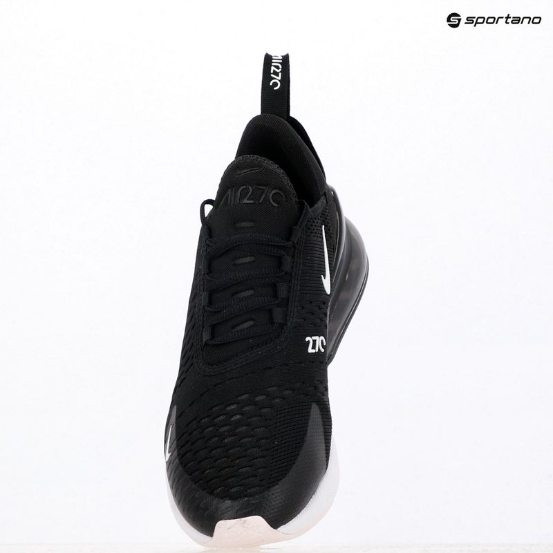 Vyriški Nike Air Max 270 black/anthracite/white/solar red batai 17