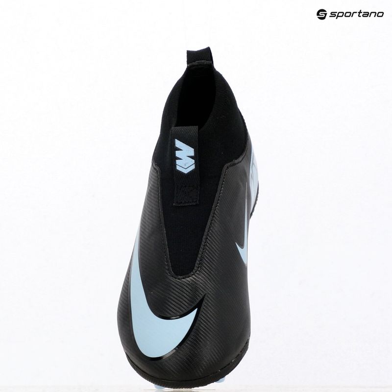 Vaikiški futbolo bateliai Nike Mercurial Superfly 10 Academy AG black/ice blue 12