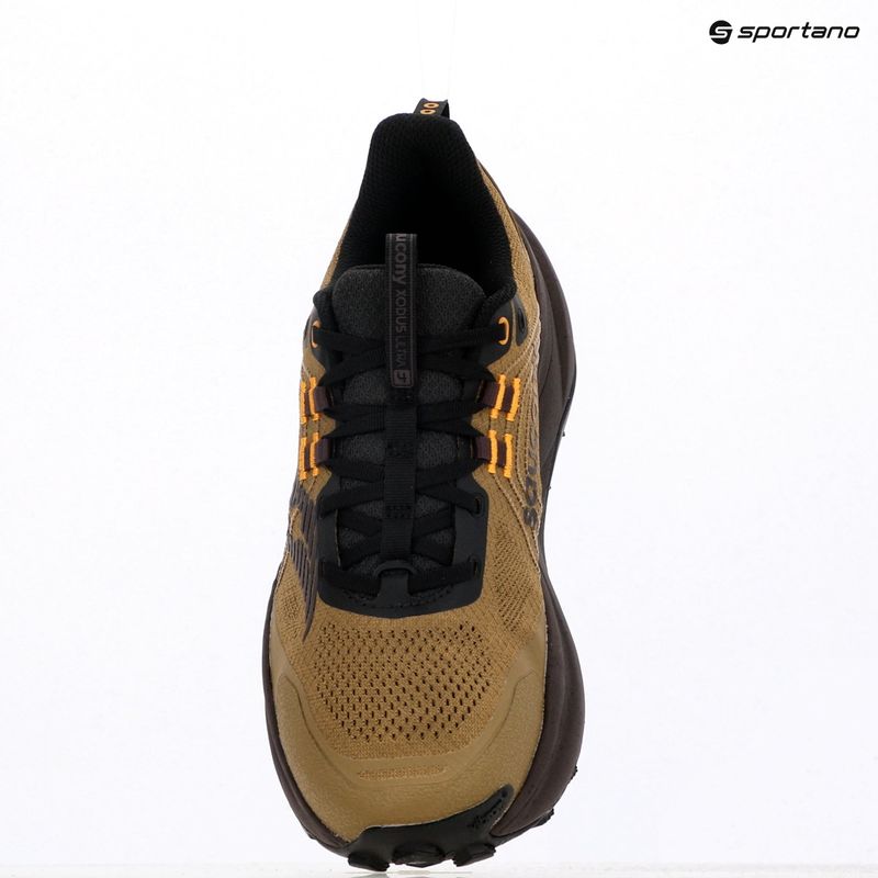 Vyriški bėgimo batai Saucony Xodus Ultra 4 kodiak/wine 15