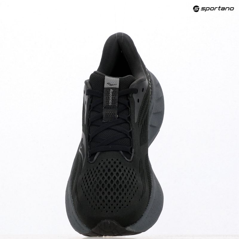 Vyriški bėgimo batai Saucony Ride 18 black/shadow 15