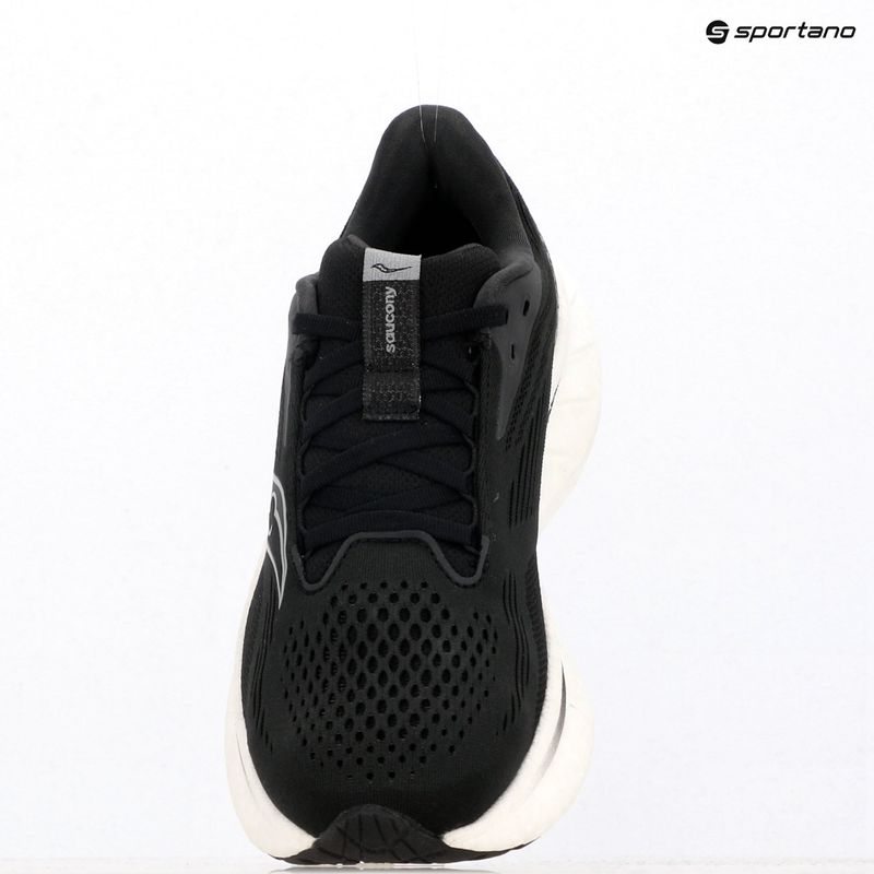 Moteriški bėgimo batai Saucony Ride 18 black/white 16