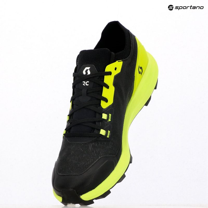 Vyriški bėgimo batai SCOTT Supertrac RC 3 black/safety yellow 15