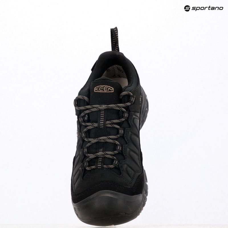 Vyriški žygio batai KEEN Targhee IV Waterproof triple black 10