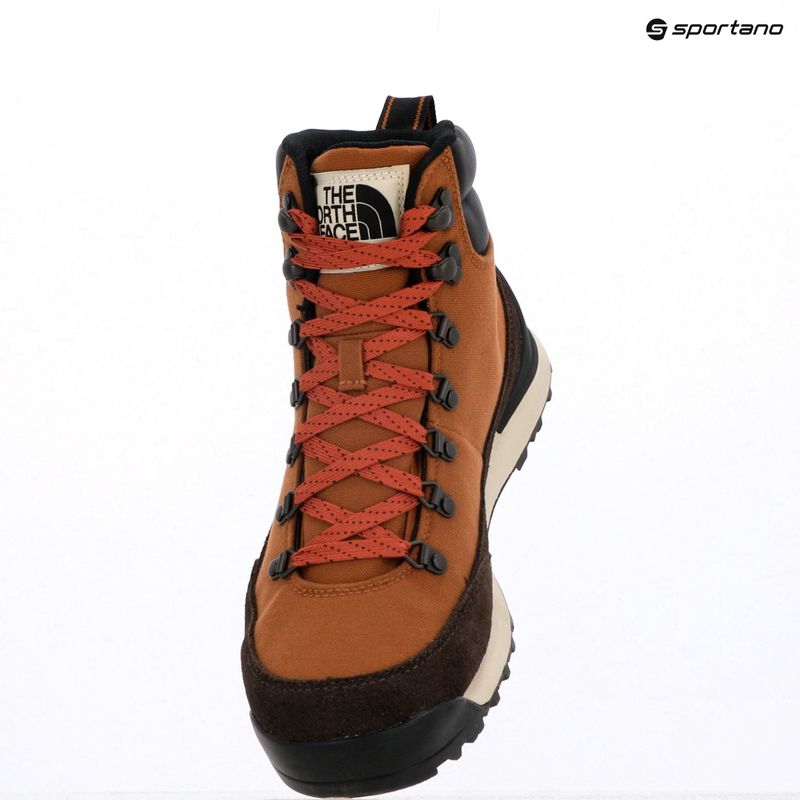 Vyriški batai The North Face Back To Berkeley IV Textile WP burnt umber/mars dust 12
