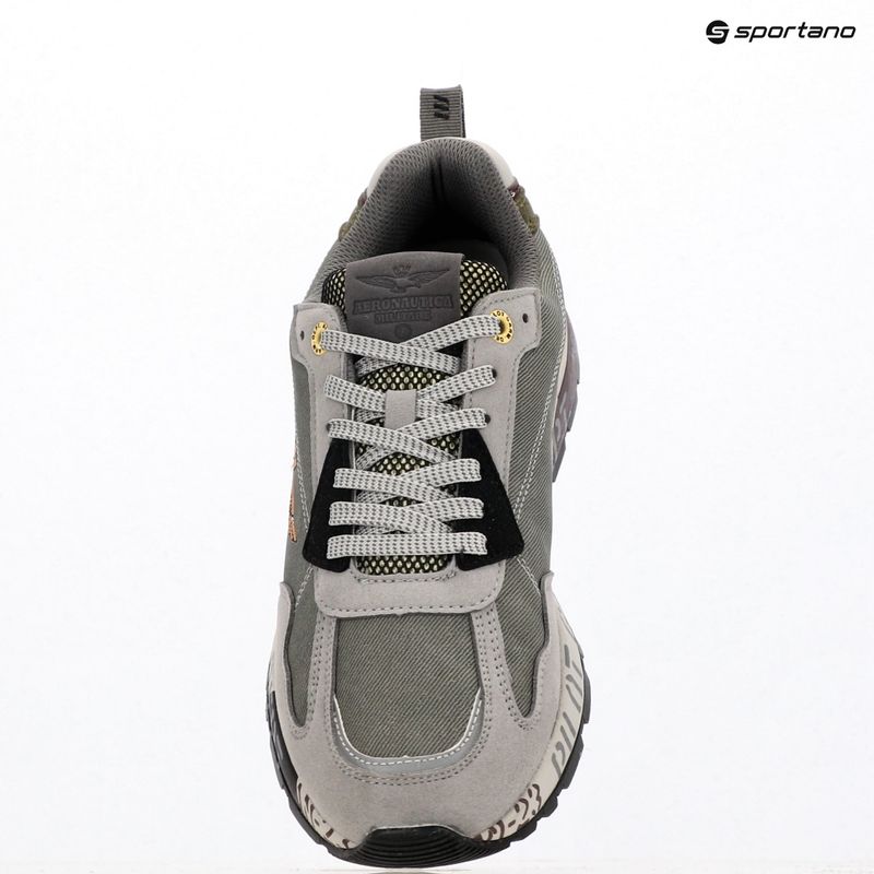 Vyriški batai Aeronautica Militare 252SC0276UCT03380 multicolor grey/green 9