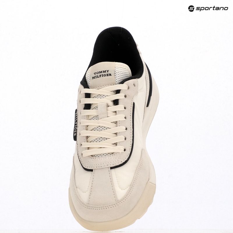 Vyriški batai Tommy Hilfiger Retro Runner Nylon Mix ivory petal 9