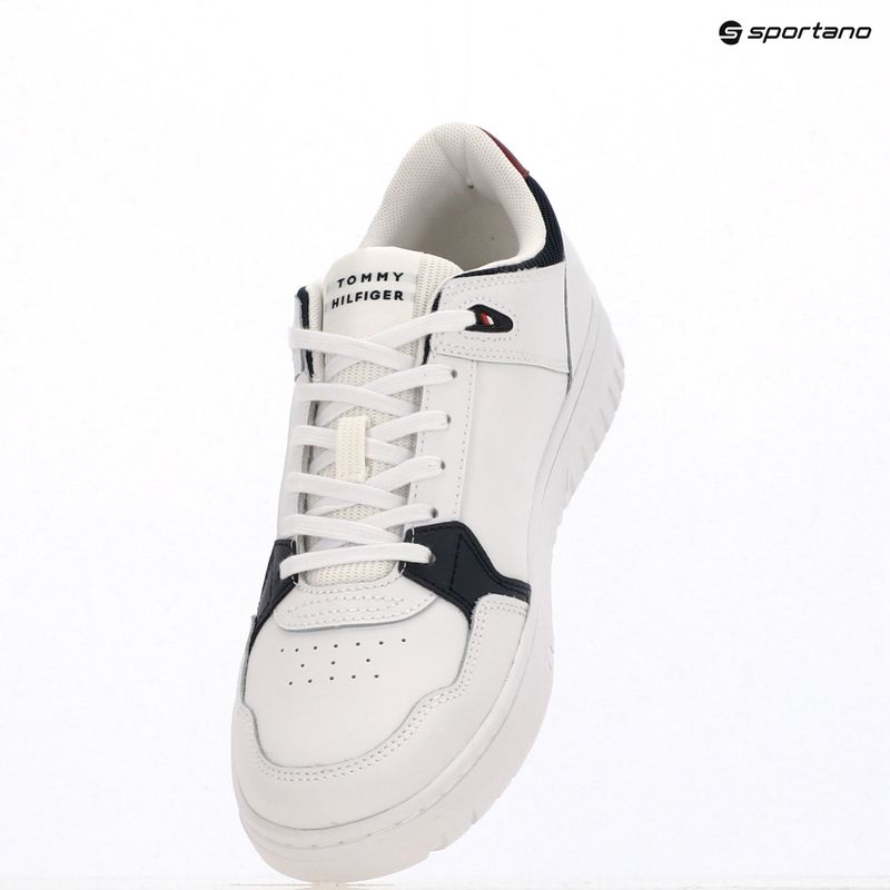 Vyriški batai Tommy Hilfiger Basket Core Lite Lth Mix white 9