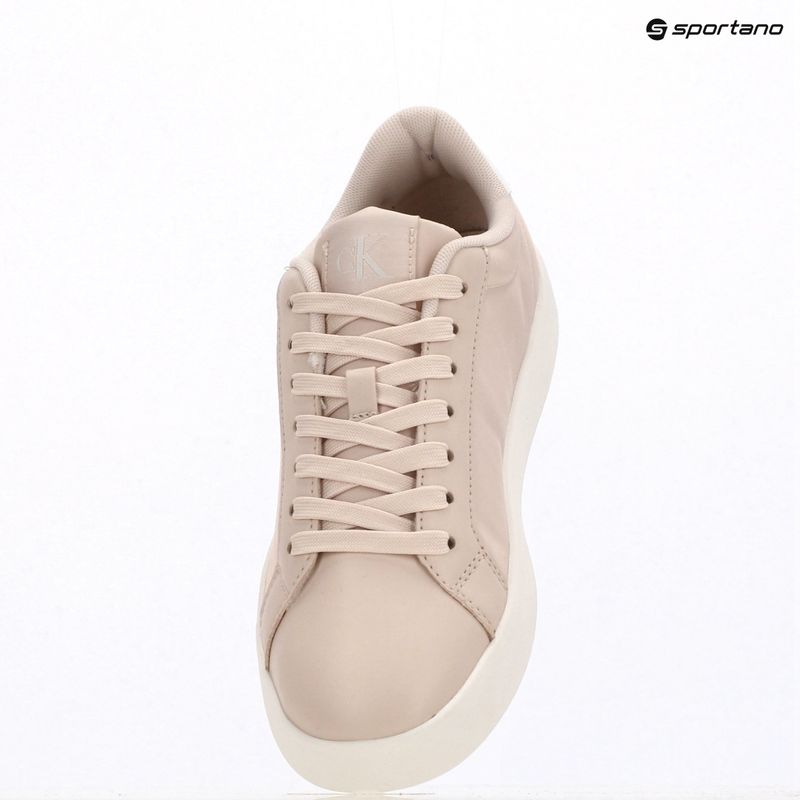 Moteriški batai Calvin Klein YW0YW01781 3 Cupsole Laceup PU MG crystal grey/lily white 9