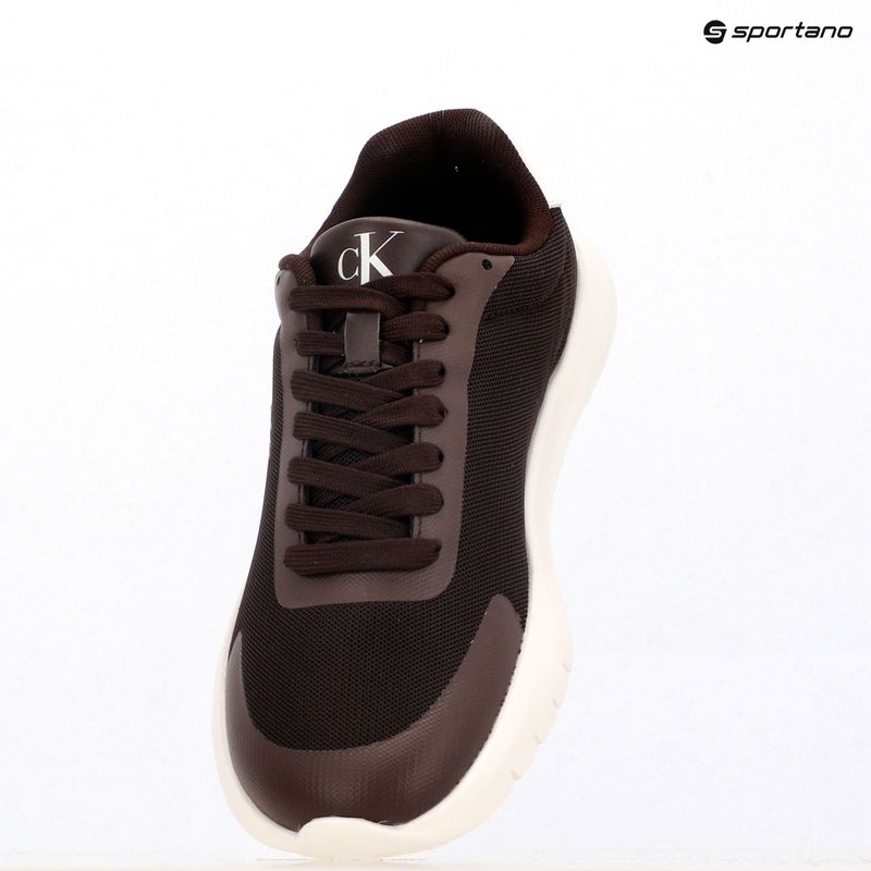 Moteriški batai Calvin Klein YW0YW01750 3 Eva Runner Mesh MG brown out/green haze 9