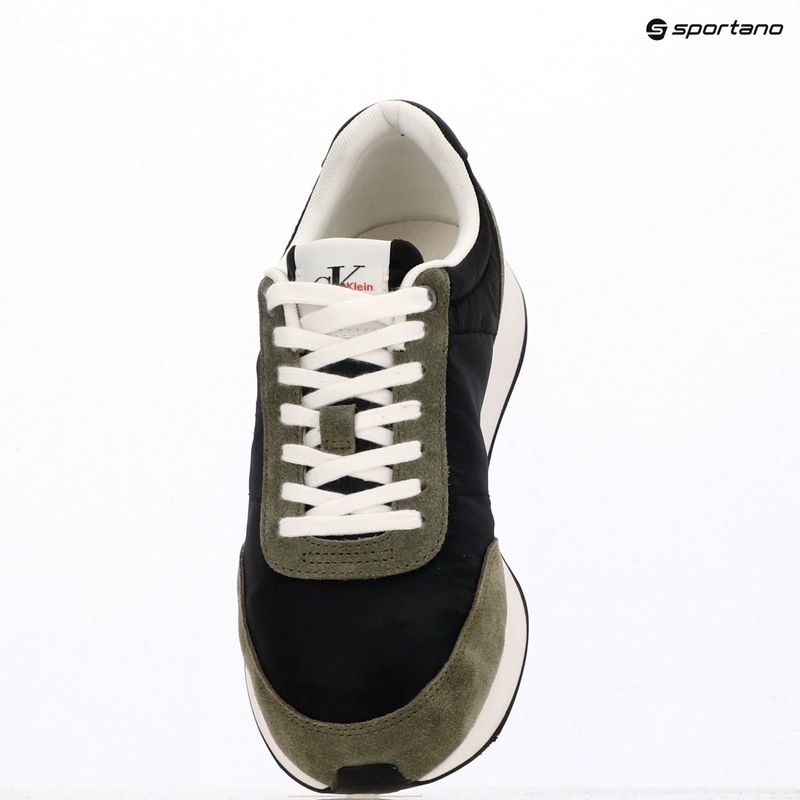 Vyriški sportbačiai Calvin Klein YM0YM01361 Retro Runner Essential MIX MAT black/capers/bright white 9