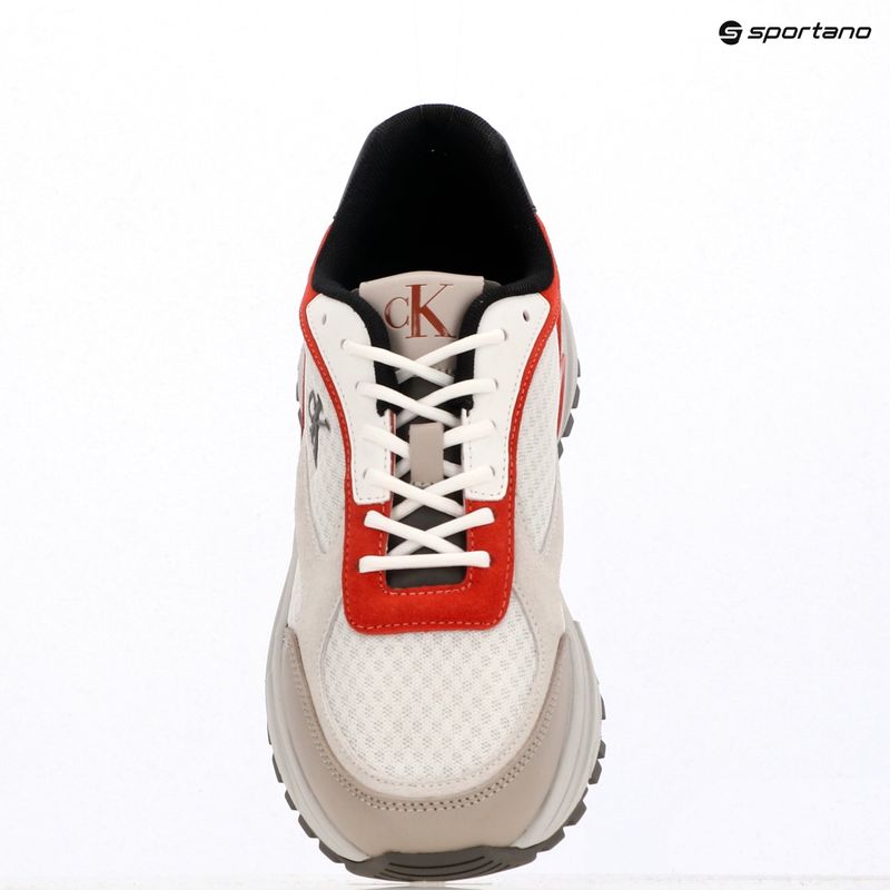 Vyriški batai Calvin Klein YM0YM01379 Hike Runner Mesh MIX bright white/grey/flame scarlet 9