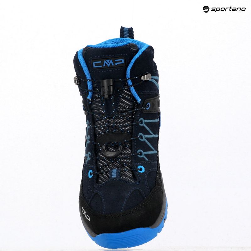 Paauglių žygio batai CMP Rigel Mid Wp blue/bluestone/royal blue 9