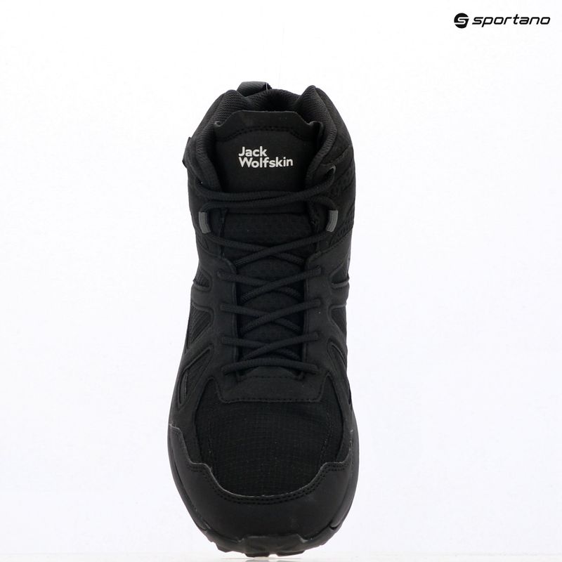 Vyriški žygio batai Jack Wolfskin Woodland 2 Texapore Mid black 18