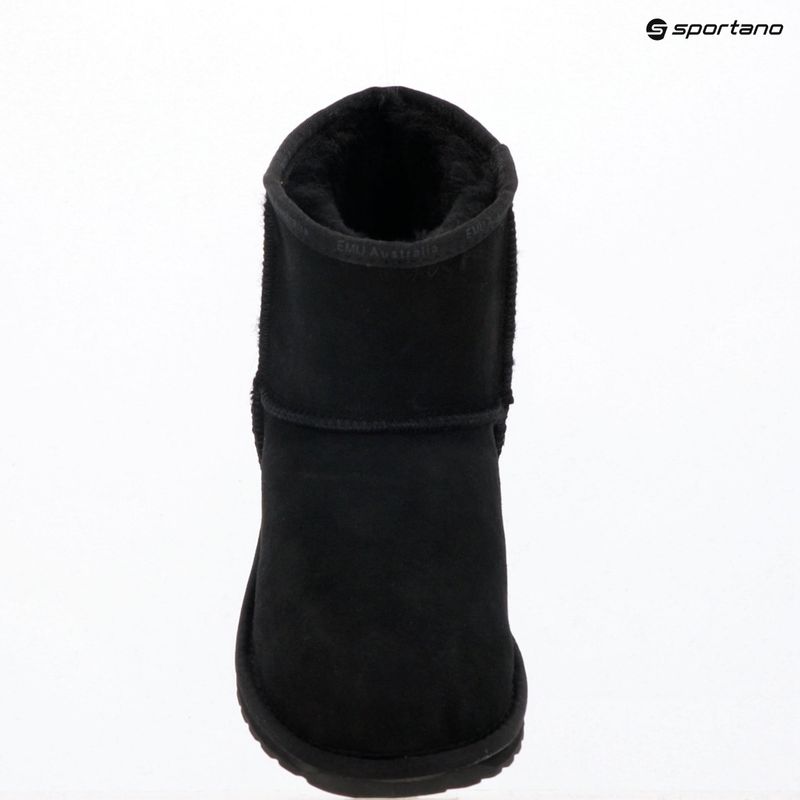 Moteriški sniego batai EMU Australia Platinum Stinger Slim Mini black 11