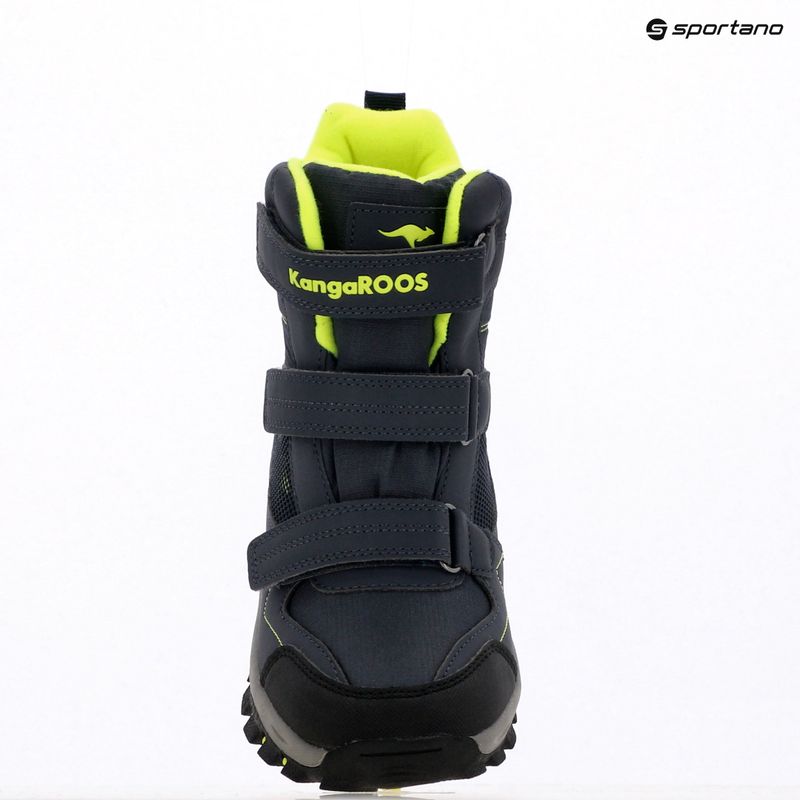 Vaikiški sniego batai KangaROOS K-Robi KTX dark navy/lime 9