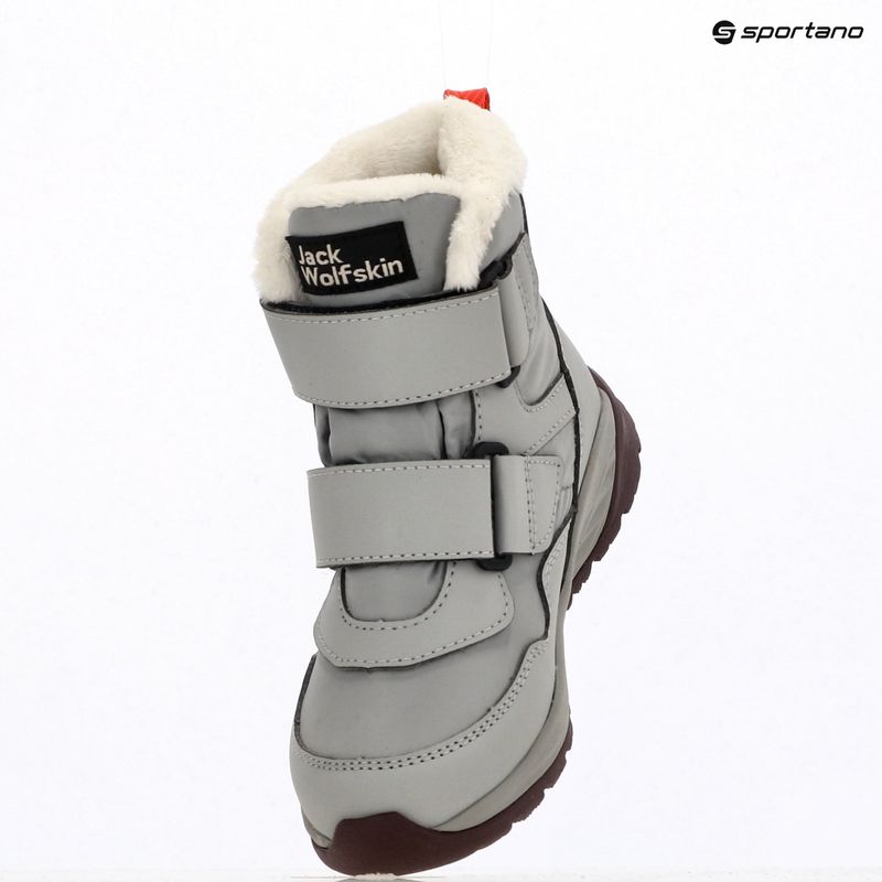 Vaikiški batai Jack Wolfskin Polar Bear-B Texapore Mid Vc rainstorm 12