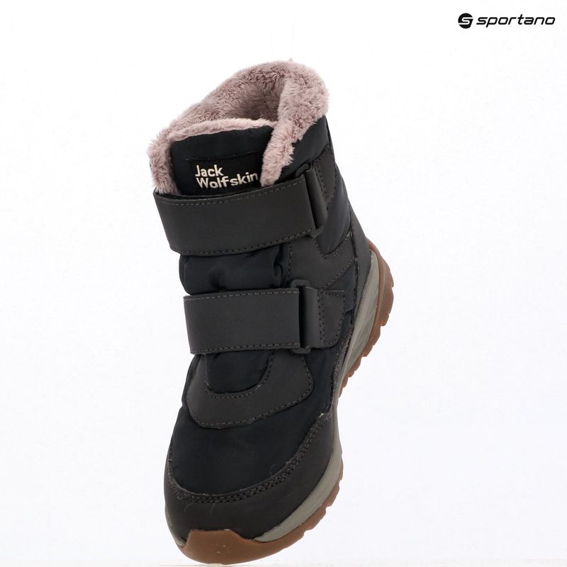 Vaikiški batai Jack Wolfskin Polar Bear-B Texapore Mid Vc phantom 10