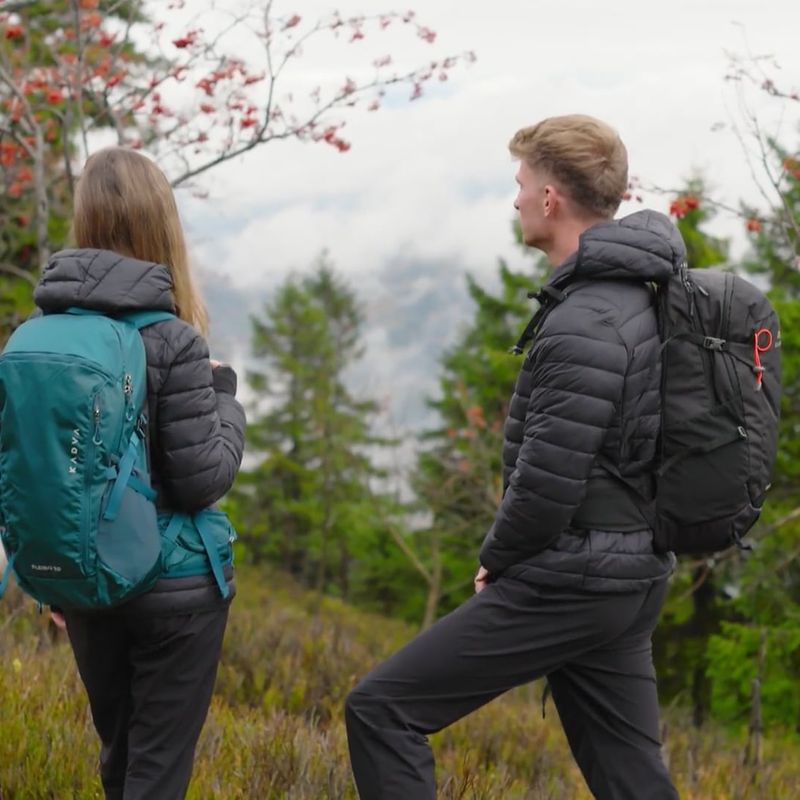 Turistinė kuprinė KADVA Fleiro 30 l juoda 15