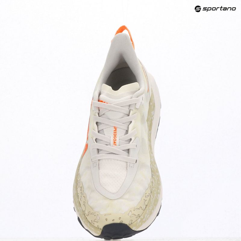 Vyriški bėgimo bateliai HOKA Speedgoat 6 white/neon tangerine 17