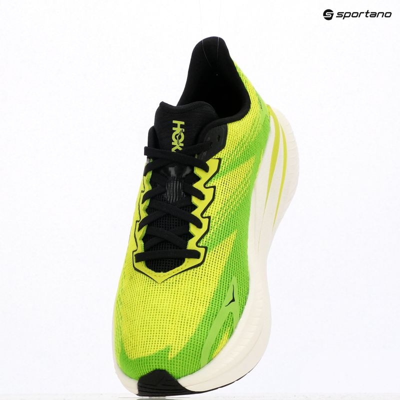 Vyriški bėgimo batai Hoka Mach X 3 neon hoka citrus/neon lime 17