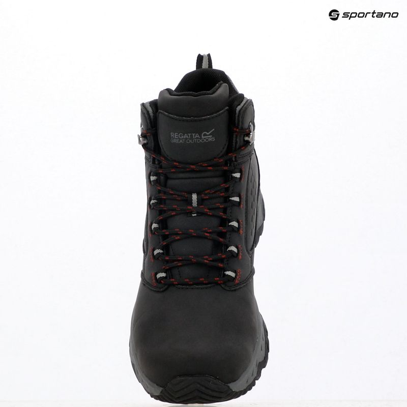 Vyriški turistiniai batai REGATTA Amble black/rio red 19