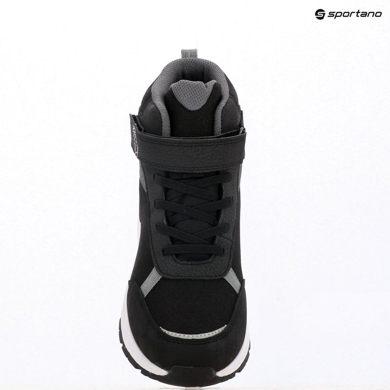 Viking Footwear Equip Warm Waterproof 1V vaikiški sniego batai juoda/pilka 9