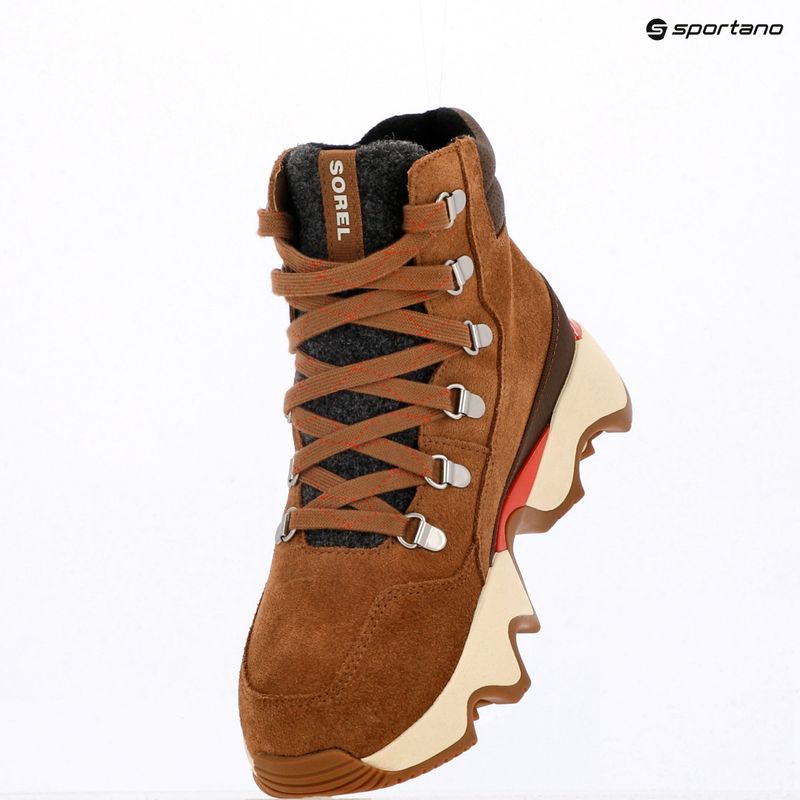 Moteriški "Sorel Kinetic Impact Conquest Plus" aksominiai tan/tobacco batai 20