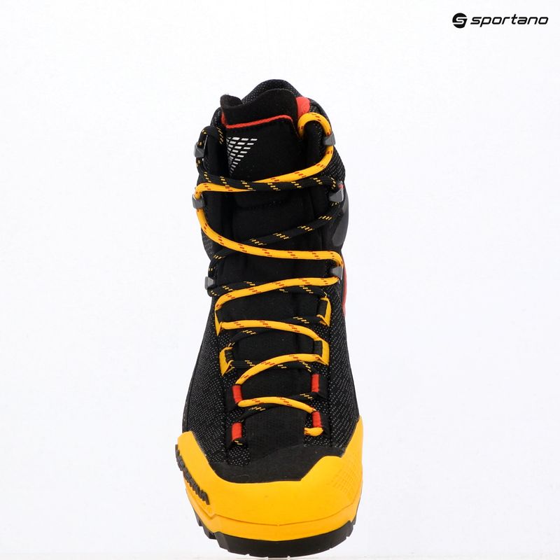 Vyriški alpinizmo batai La Sportiva Aequilibrium ST GTX black/yellow 9