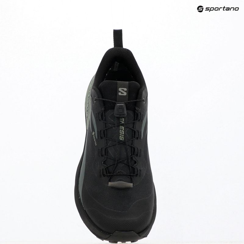 Vyriški bėgimo bateliai Salomon Genesis GTX juoda/agavos žalia/miesto stilius 17