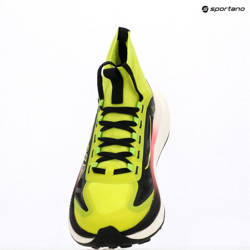 Vyriški bėgimo bateliai HOKA Tecton X 3 neon hoka citrus/juoda 9