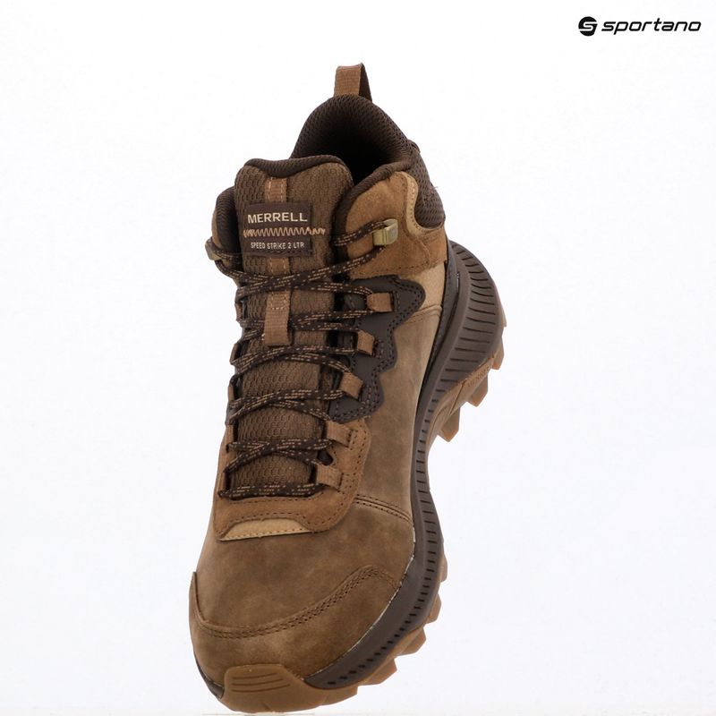 Vyriški turistiniai batai Merrell Speed Strike 2 Ltr Mid Wp taupe 9