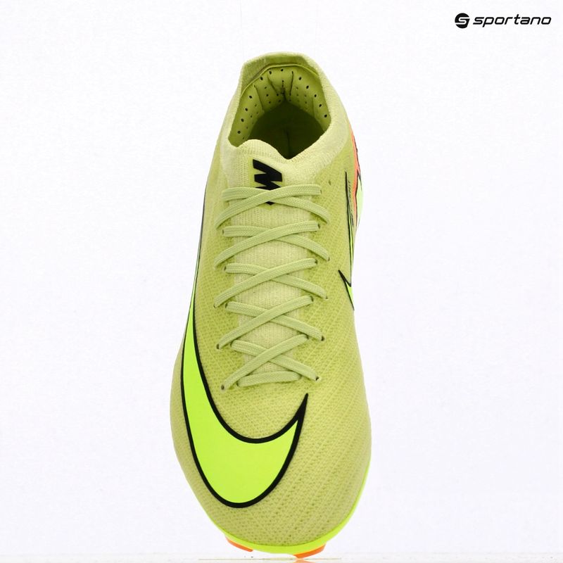 Vaikiški futbolo bateliai Nike Jr. Mercurial Vapor 16 Pro FG limelight/hyper crimson/volt 12
