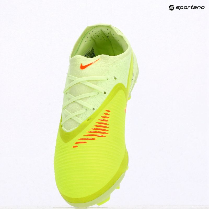 Vaikiški futbolo bateliai Nike Phantom 6 Low Pro FG/MG hyper crimson/limelight/black 12