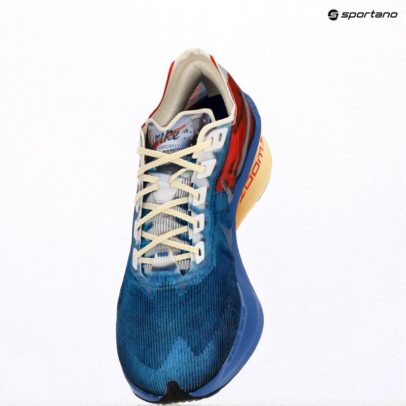 Vyriški bėgimo batai Nike Vaporfly 4 multi-color/mountain blue/fire red/clear 13