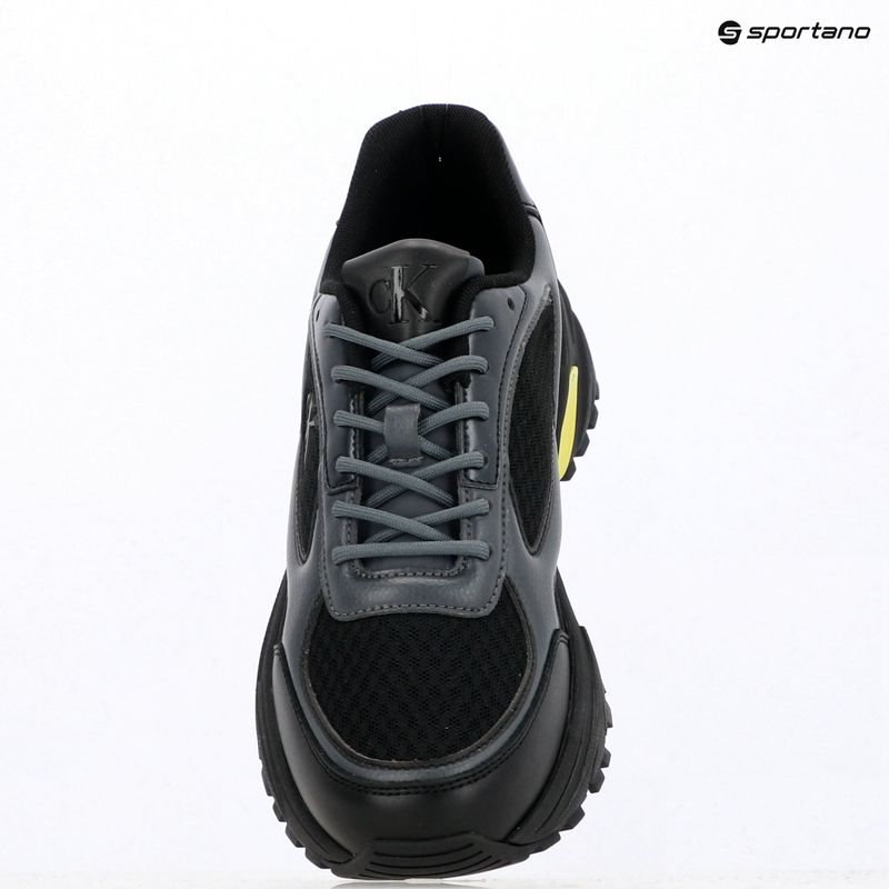 Vyriški batai Calvin Klein YM0YM01451 Hike Runner Laceup Mesh Mix black/coal/buttercup 9