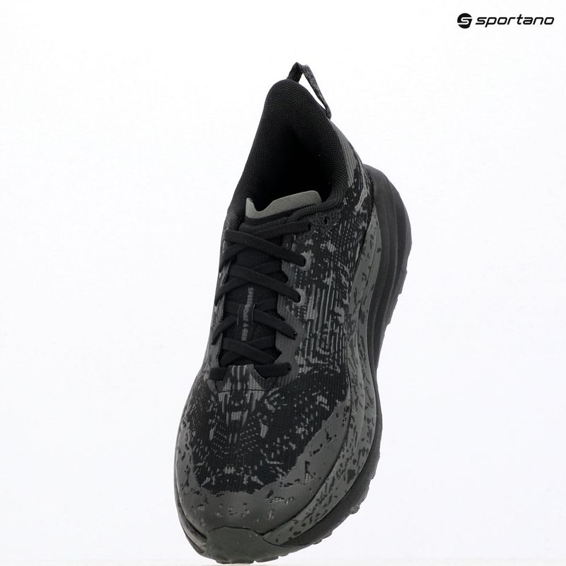 Moteriški bėgimo bateliai HOKA Speedgoat 6 GTX Wide juoda/alabastro spalvos 9