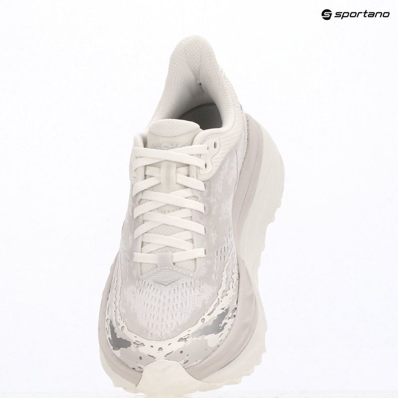 Moteriški bėgimo bateliai HOKA Stinson 7 white/white 9